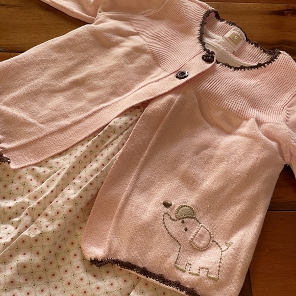 Carter’s 9 Months Romper 3-piece Matching Set - Picture 2 of 7
